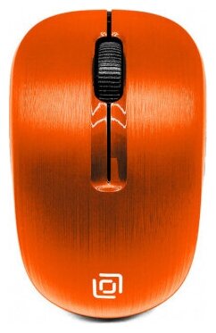 Oklick Мышь Oklick 525MW оранжевый оптическая 1000dpi беспроводная USB 2but