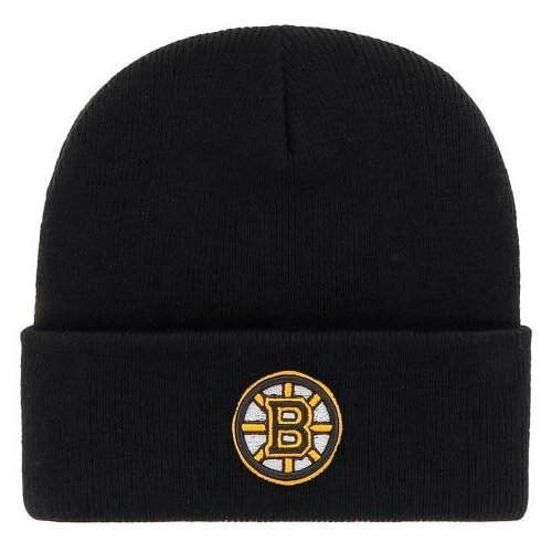 кожаный кошелек в три сложения boston bruins nhl Шапка American Needle, размер One Size, черный