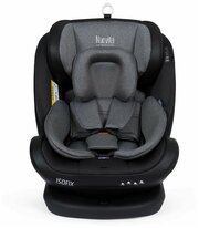 Автокресло детское с креплением Isofix Nuovita Maczione N0123i-1L/Группа: 0+/1/2/3 – от 0 до 12 лет, вес 0-36 кг (Grigio/Серый)