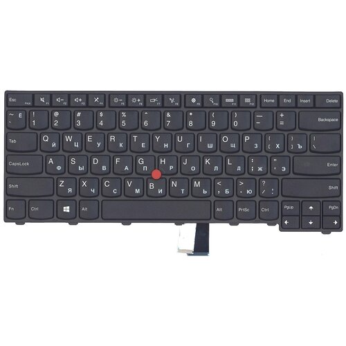 Клавиатура для ноутбука Lenovo ThinkPad T440 T440p T440s черная с указателем 14596 2735₽