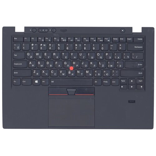 Клавиатура для ноутбука Lenovo ThinkPad X1 Carbon 1st Gen 2013 топ-панель черная 4269₽