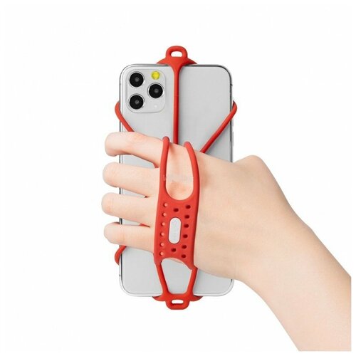 Держатель для смартфона 07-200321 силикон. На кисть руки универс. 4.7