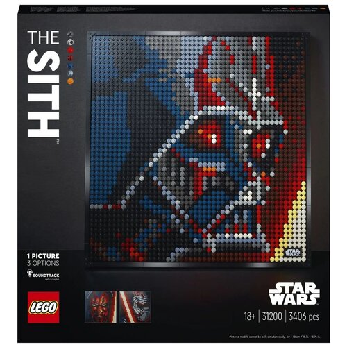 Конструктор LEGO ART 31200 Ситхи Star Wars, 3406 дет.