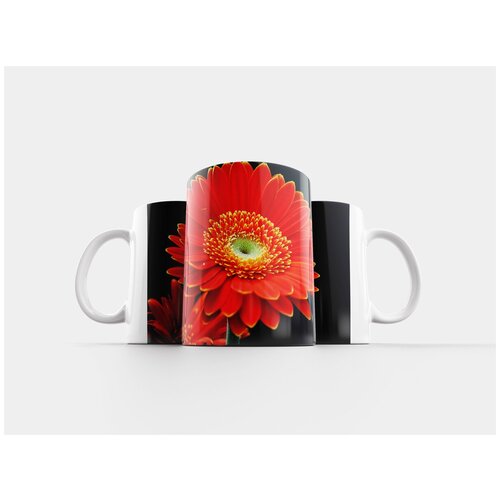 фото Кружка "гербера, цветок, цвет" 320 мл lotsprints