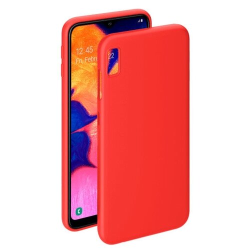 фото Чехол gel color case для samsung galaxy a10 (2019), красный, deppa 87112