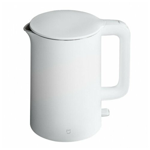 XIAOMI Чайник электрический Xiaomi Mi Electric Kettle, электрический, 1800 Вт, 1.5 л, пластик, белый 475154