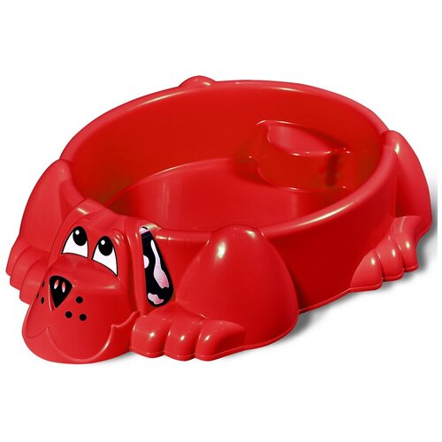 PalPlay Песочница «Собачка», цвет красный