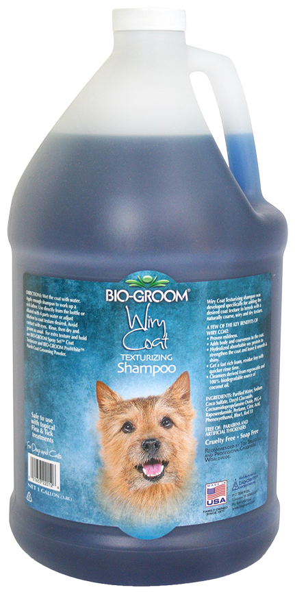 Шампунь Bio-Groom Wiry Coat текстурирующий для жесткой шерсти собак и кошек , 3.8 л