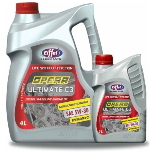 Eiffel Opera Ultimate C3 5W30 SN Fully Synthetic (MB229.31), 4л.