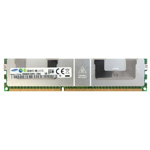 Оперативная память Samsung 32 ГБ DDR3 1866 МГц LRDIMM CL13 M386B4G70BM0-CMA оперативная память samsung ddr3 1866 мгц dimm cl13 m393b1k70qb0 cma