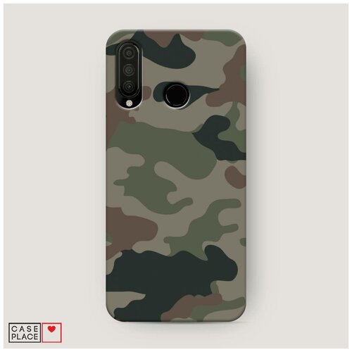 фото Чехол пластиковый honor 20 lite 2020 камуфляж 1 case place