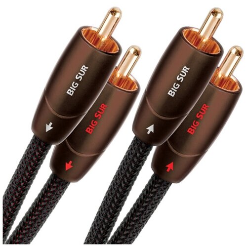 Межблочные кабели RCA AudioQuest Big Sur 2RCA - 2RCA 2M переходник аудио 2rca на 2rca соединитель бинокль пластик