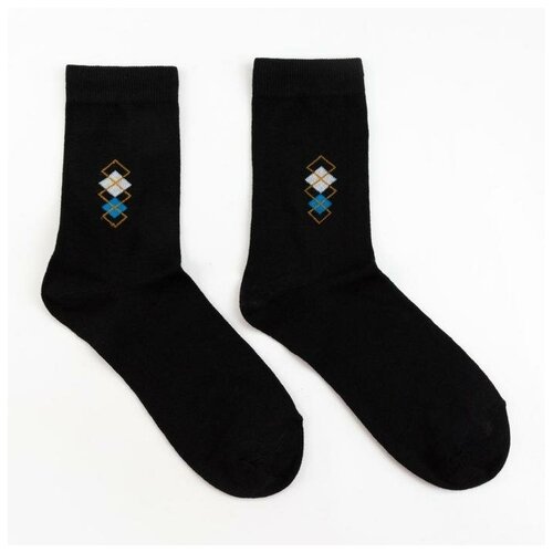 Носки Happy Frensis, размер 27-29, черный носки happy frensis размер 27 29 серый
