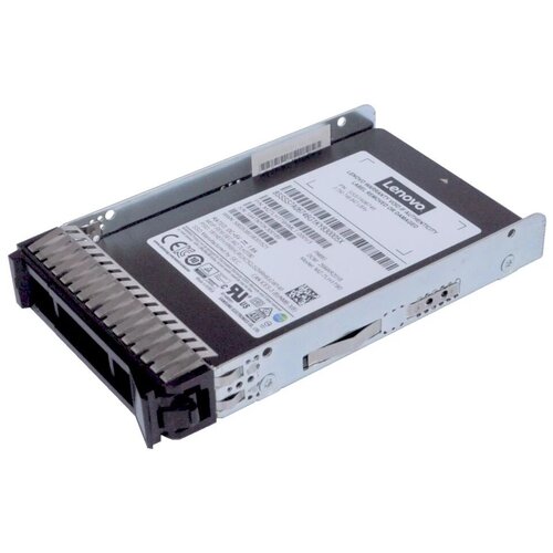 Твердотельный накопитель Lenovo 1.9 ТБ SATA 4XB7A38274 samsung pm1733 3 84tb enterprise ssd 2 5” 7mm pci express gen4 x4 dual port x2 read write 7000 3800 mb s random read write iops 1500k 135k