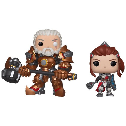 Набор фигурок Funko POP Games: Overwatch – Reinhardt And Brigitte (2-Pack) фигурка blizzard entertainment cute but deadly – reinhardt 11 см