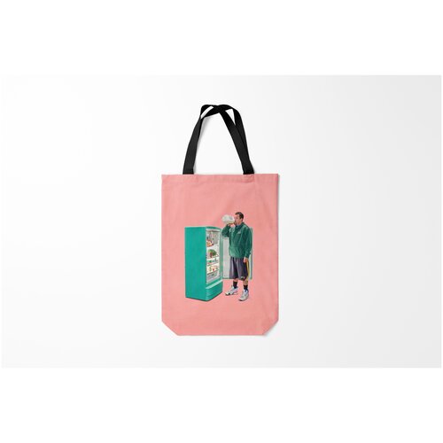 фото Сумка-шоппер / 31х42 см / исторические личности / знаменитые адам сэндлер burnettie