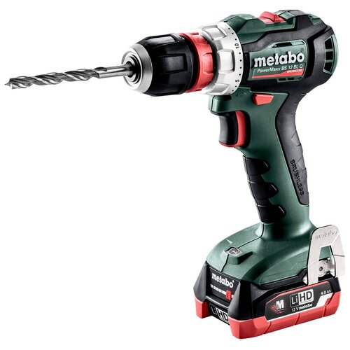 Дрель-шуруповерт аккумуляторная Metabo BS12 BLQ PowerMaxx 601039800 кейс 3543500₽