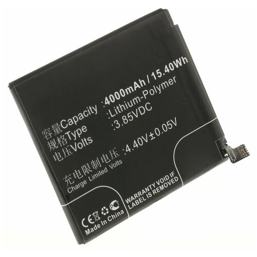 Аккумулятор iBatt iB-B1-M3002 4000mAh для Xiaomi BN43, экологичный внешний аккумулятор bamboo 4000 mah