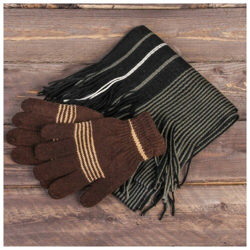 фото Подарочный набор: перчатки трикотаж и шарф "любимому сыну" 2143956 0
