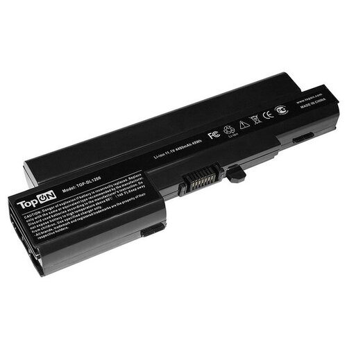 Аккумуляторная батарея TOP-DL1200 для ноутбуков Dell Vostro 1200 Compal JFT00 series 11.1V 4400mAh TopON усиленный аккумулятор для ноутбука dell vostro 1200 rm627