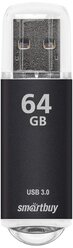 USB накопитель 64 GB Smart Buy V-Cut Black 3.0