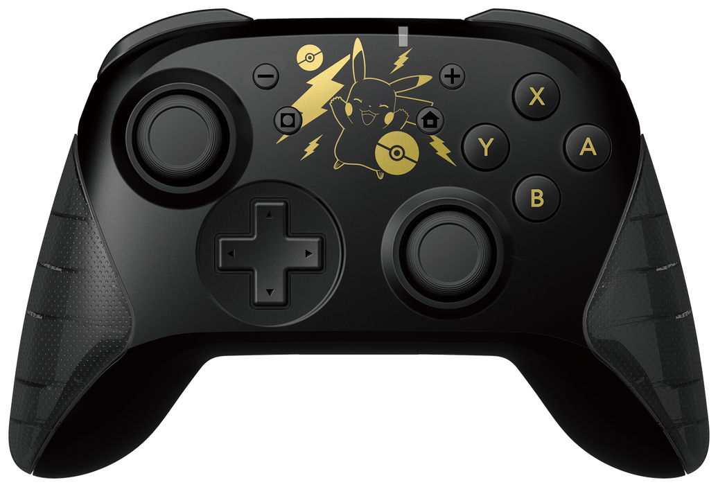 Геймпад для Switch Hori Wireless Horipad Pikachu Black&Gold (NSW-293U)