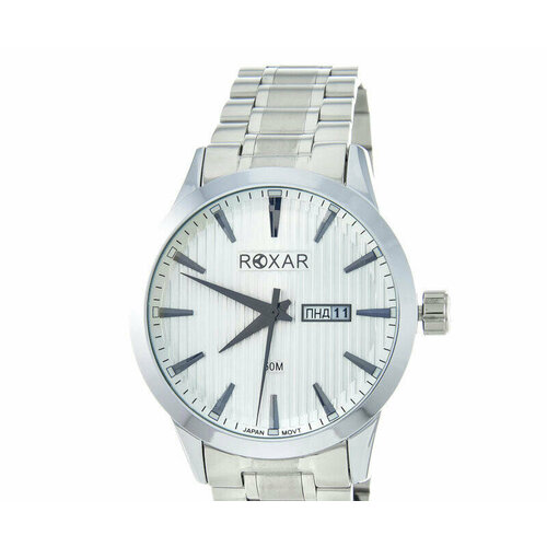 фото Наручные часы roxar, серебряный