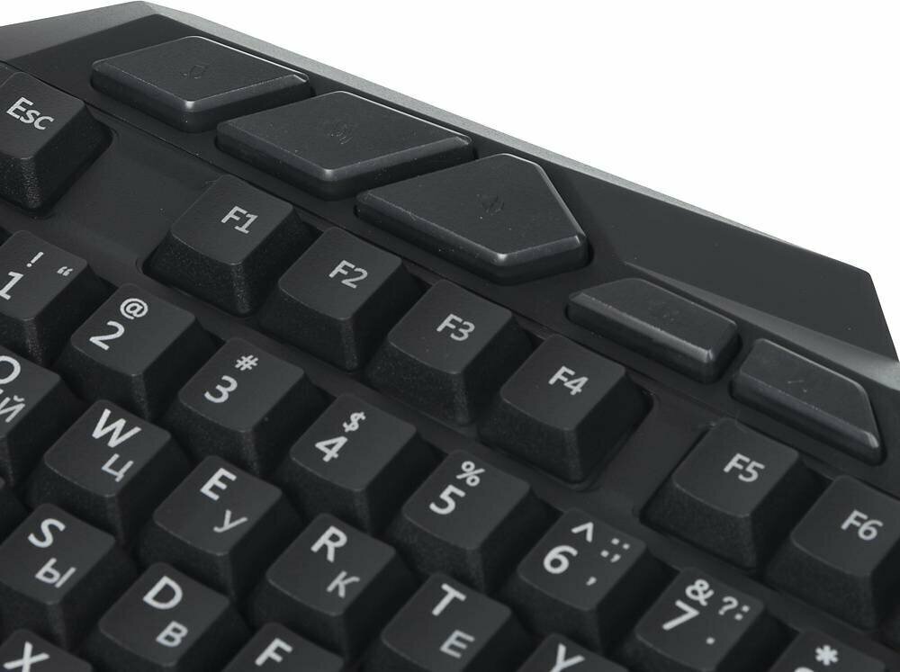 Клавиатура OKLICK DYNASTY, USB, черный - фото №6