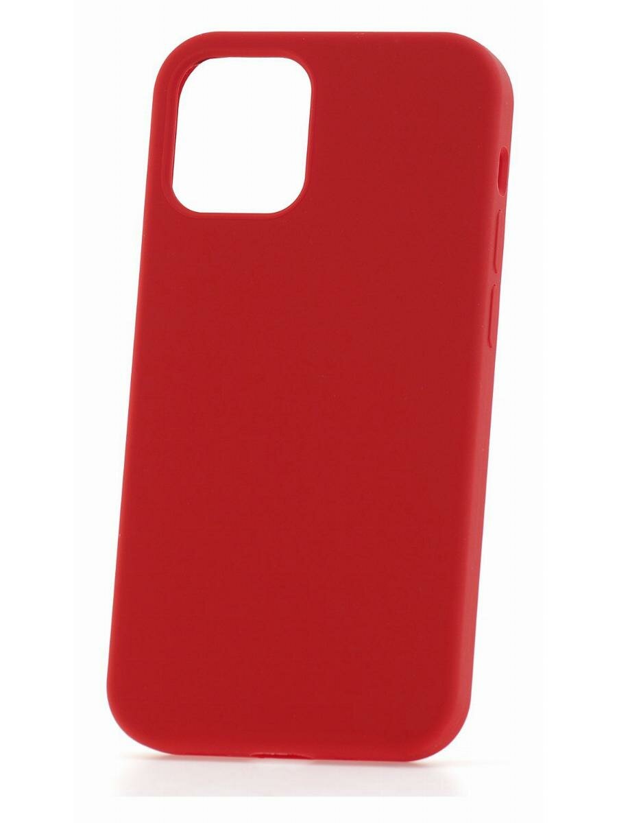 Чехол для iPhone 12 mini Derbi Slim Silicone-3 красный