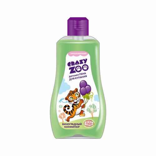 Пена для купания Crazy ZOO Виноградный конфитюр, 280 мл