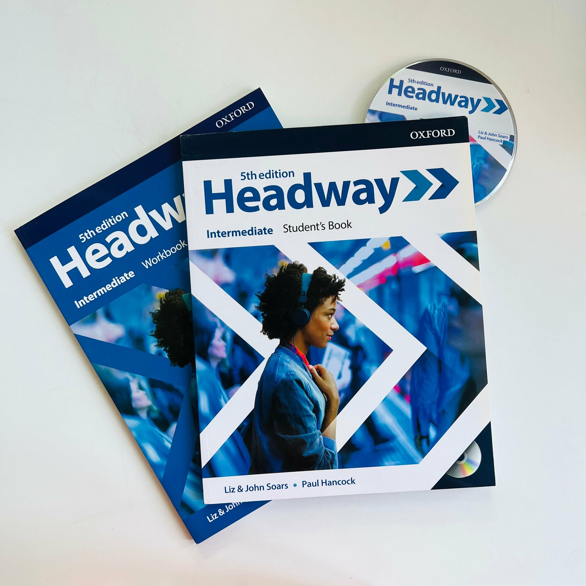 Headway Intermediate, комплект Учебник+Тетрадь+Буклет+CD (5 издание)