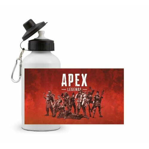 Бутылка спортивная APEX LEGENDS, апекс легендс №4 футболка apex legends апекс легендс 4 a3