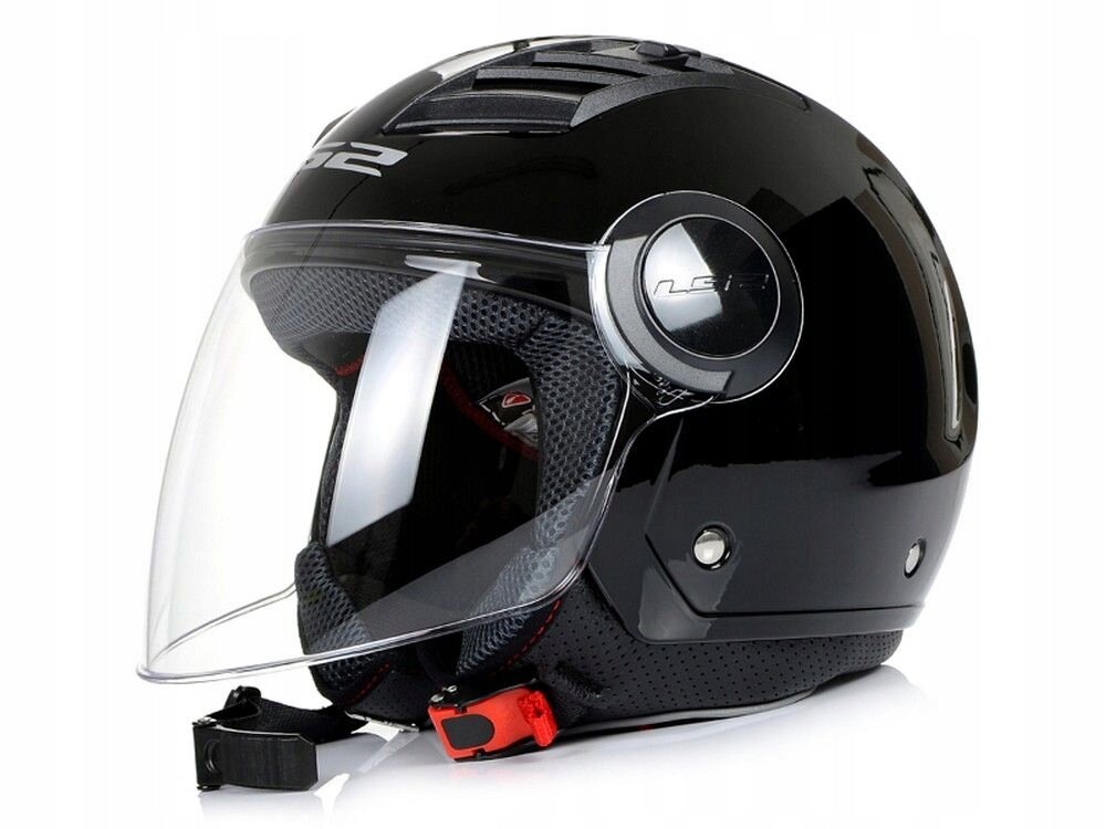 Шлем открытый LS2 OF562 Airflow Solid черный XS