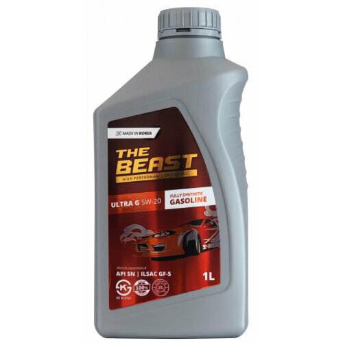 Моторное масло The Beast ULTRA G 5W-20 синтетическое 1 л
