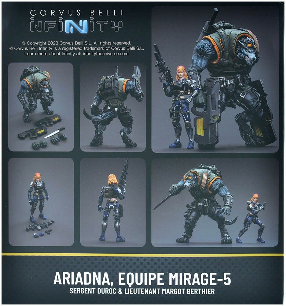 Фигурка JoyToy. Infinity: Ariadna Equipe Mirage-5 - фото №10