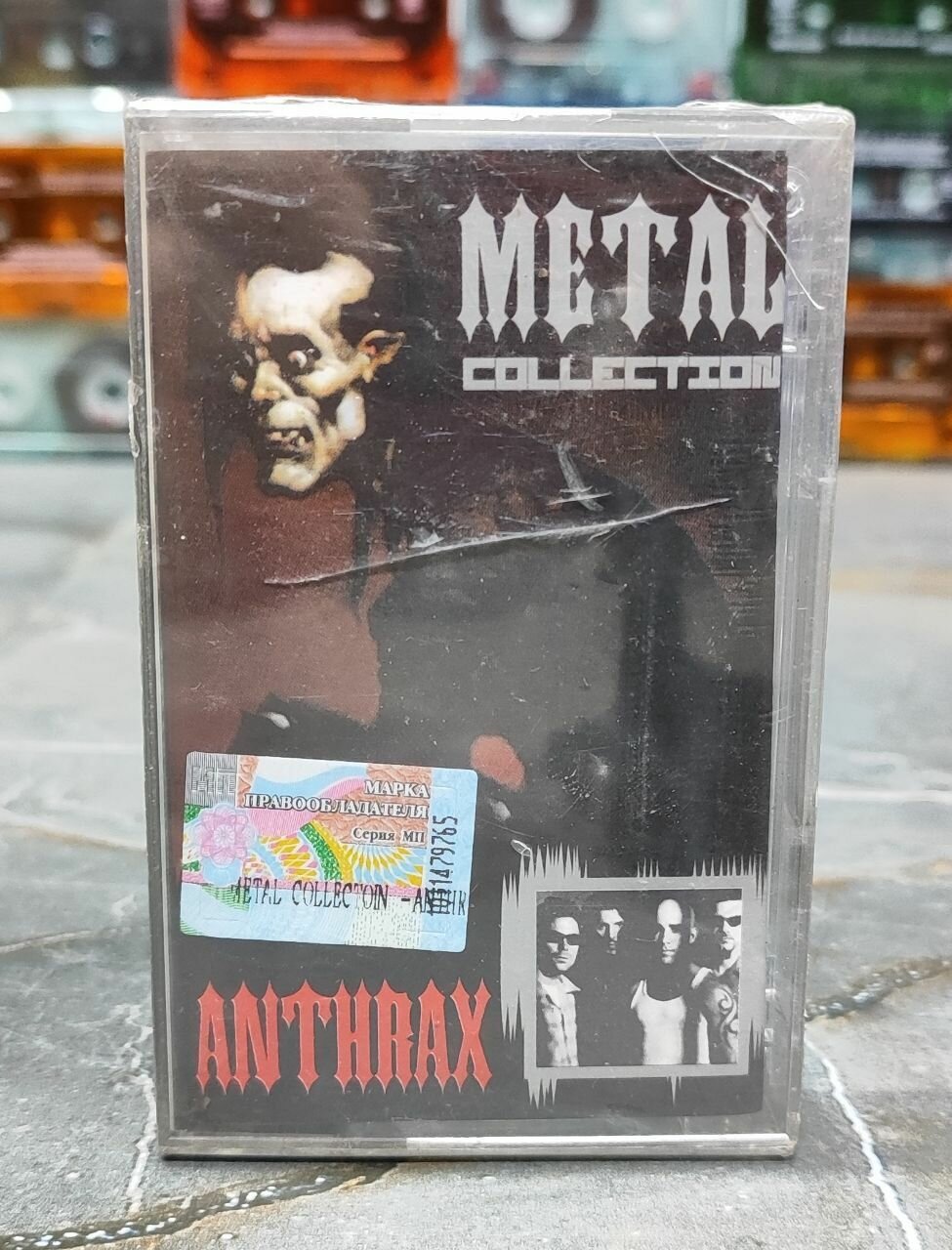 Anthrax Metal Collection, кассета, аудиокассета (МС), 2002, оригинал