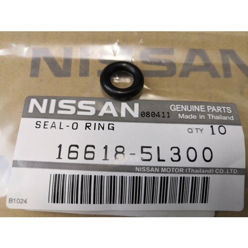 NISSAN 166185L300 кольцо уплотнительное инжектора NISSAN VQ30/35 QG13/15/18 MR20DE QR20DE QR25DE и много других моделей ! Оригинал !