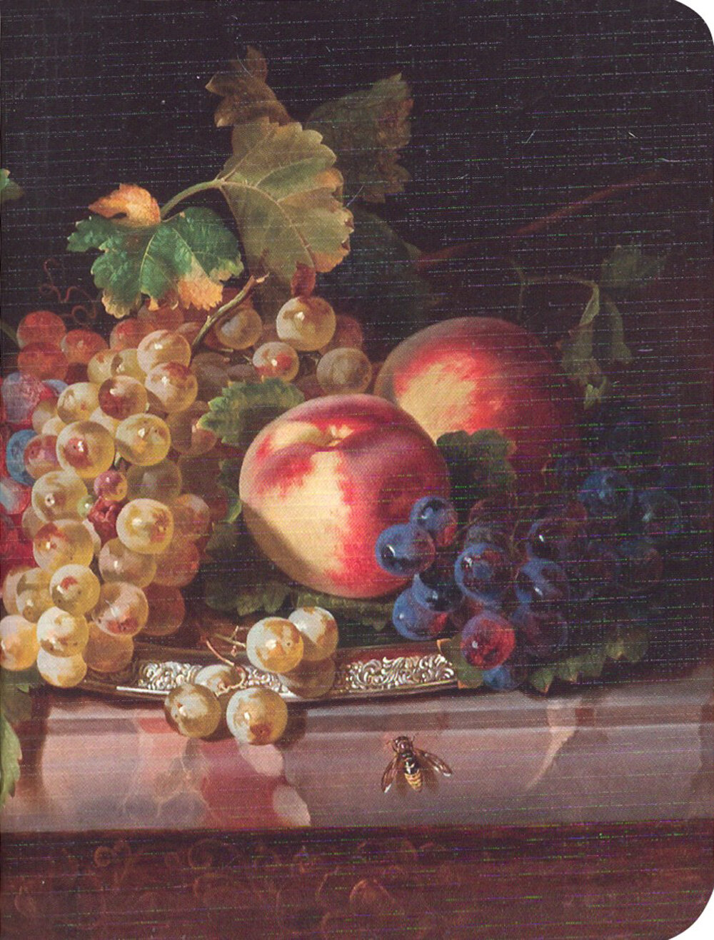 Блокнот 32 листа, 10,5*14, клетка, Art Flowers (N1623) Доминанта - фото №2