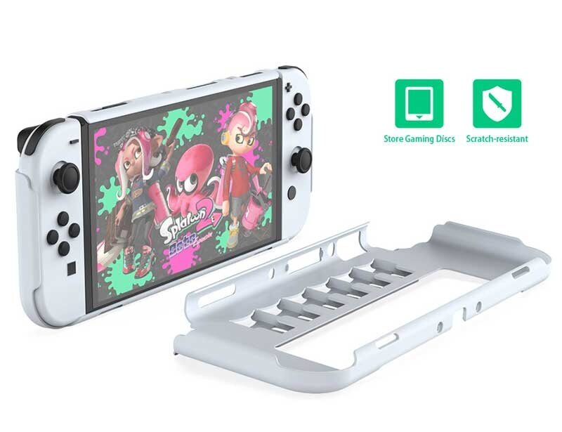 Защитный чехол Dobe для Nintendo Switch OLED (Прозрачный) (TNS-1141)