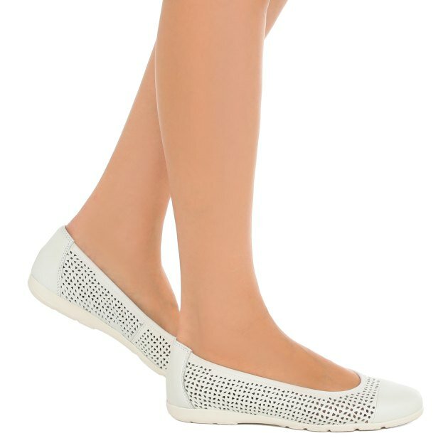 Балетки Caprice, размер 40, white — фото 1