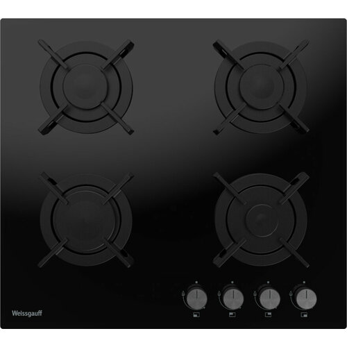 Варочная панель Weissgauff HG 640 BGV экспресс-конфорка 3 года гарантии автоматический электроподжиг Рукоятки Hi-Tech 1154000₽