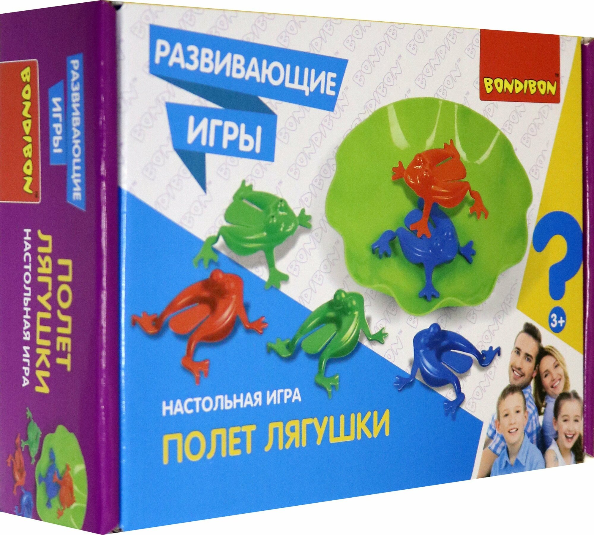 Игра настольная, развивающ "ПОЛЕТ ЛЯГУШКИ" (ВВ4515) Bondibon - фото №19