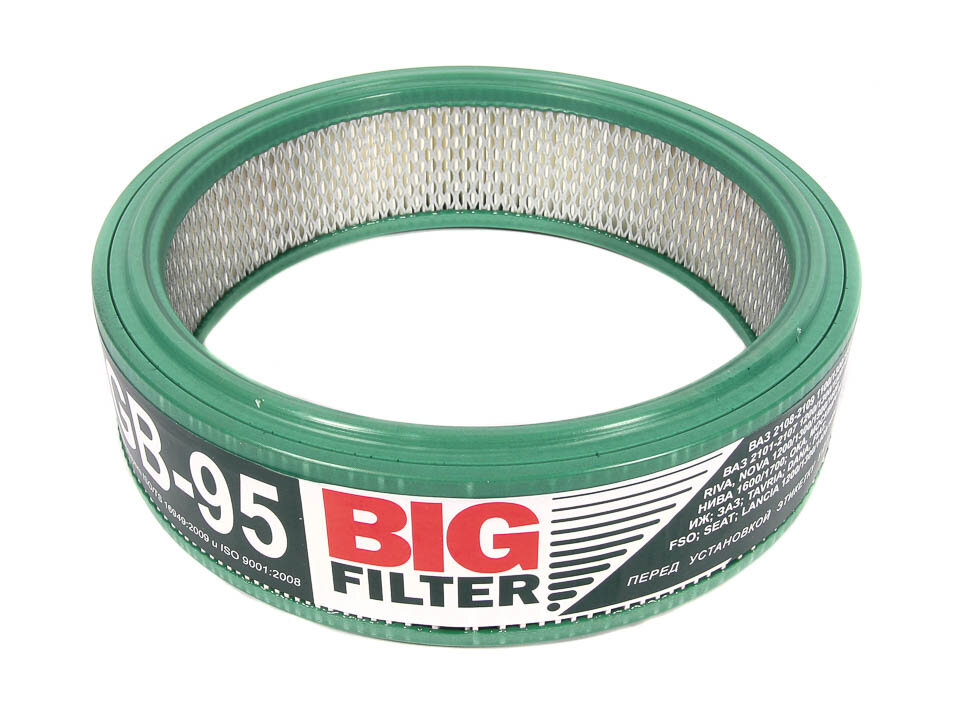 Фильтр воздушный ВАЗ, Ока "BIG" BIG FILTER GB95C