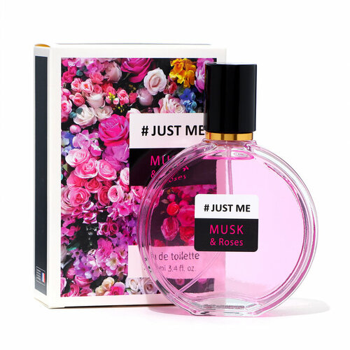 Туалетная вода женская Just Me Musk & Roses, 100 мл (по мотивам Roses Musk (Montale) roses musk limited edition парфюмерная вода 8мл