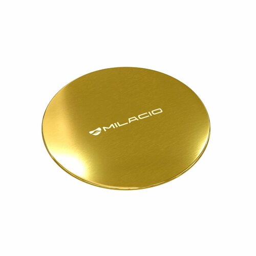 Декоративная крышка для выпуска кухонной мойки Milacio MCU004 GD брашированное золото 1690₽