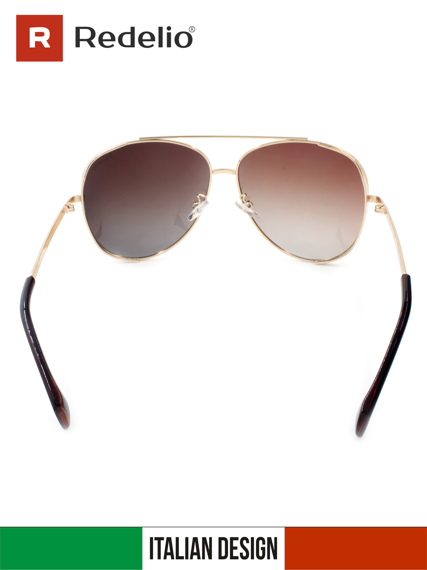 Солнцезащитные очки Redelio, коричневый — фото 1