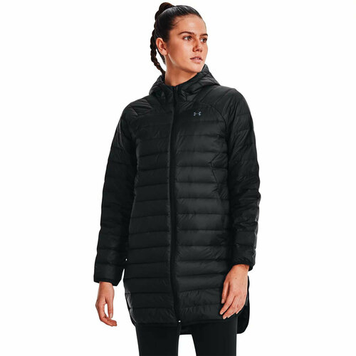 фото Куртка спортивная under armour armour down 2.0 parka-blk, размер xs, чёрный