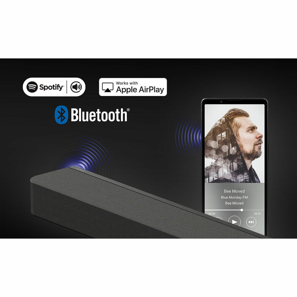 Звуковая панель Sony BRAVIA HT-A9000, EU, 9 динамиков, 360° Spatial Sound Mapping, черная
