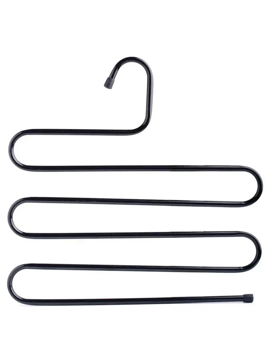 Вешалка "змейка", р-р 46-50, черный