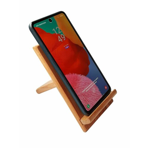 Подставка деревянная для телефона и планшета с регулировкой угла наклона